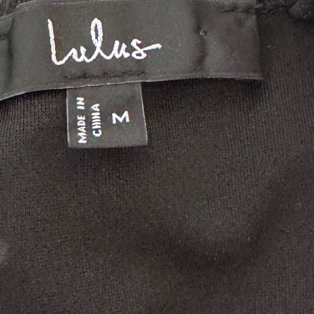 Lulus‎ Flirty Mentality Black Mesh Bustier Bodycon Mini Dress - Picture 9 of 9